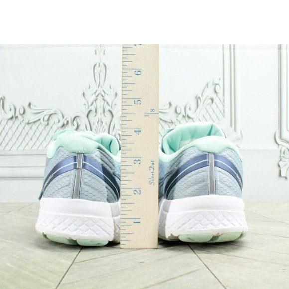 Saucony Guide ISO 2 Gray Aqua Nylon Lace Up Sneaker Running Shoes Size 8 - Picture 6 of 9
